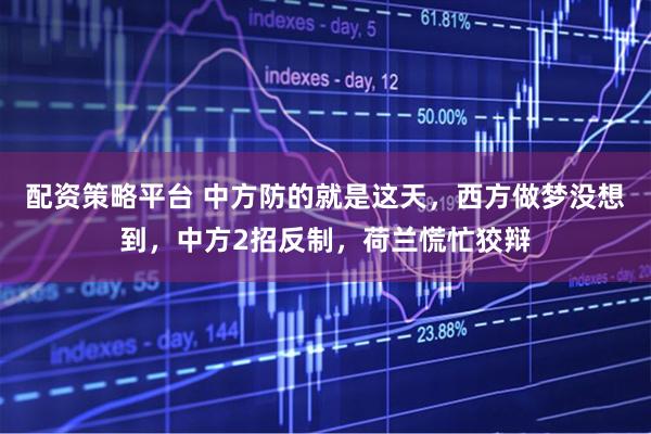 配资策略平台 中方防的就是这天，西方做梦没想到，中方2招反制，荷兰慌忙狡辩